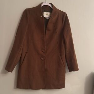 Ali’s Elegant Brown Trench Coat for Women -Preloved